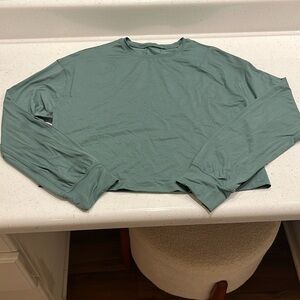 Lululemon sea foam green long sleeve